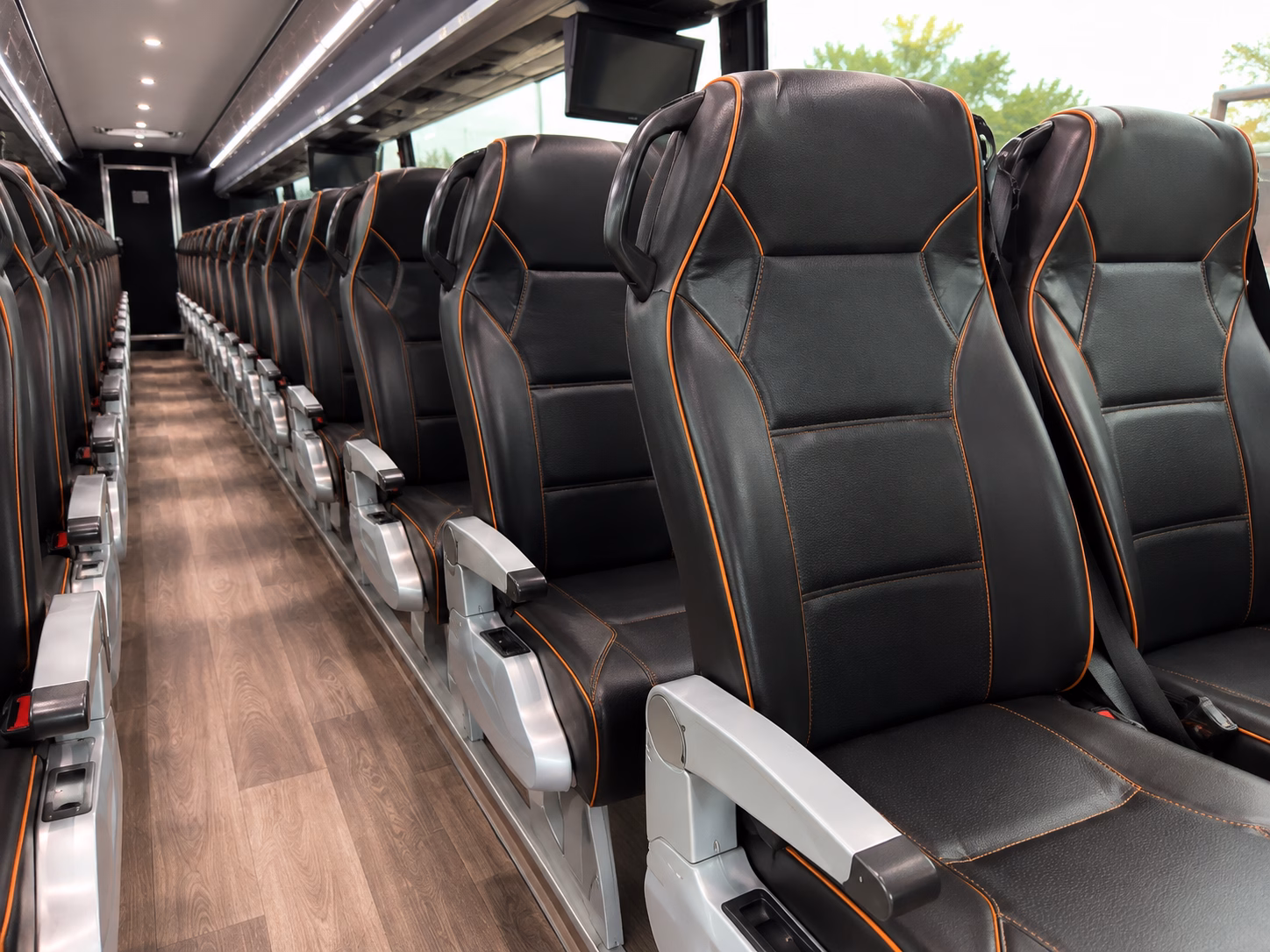richmond charter bus interior