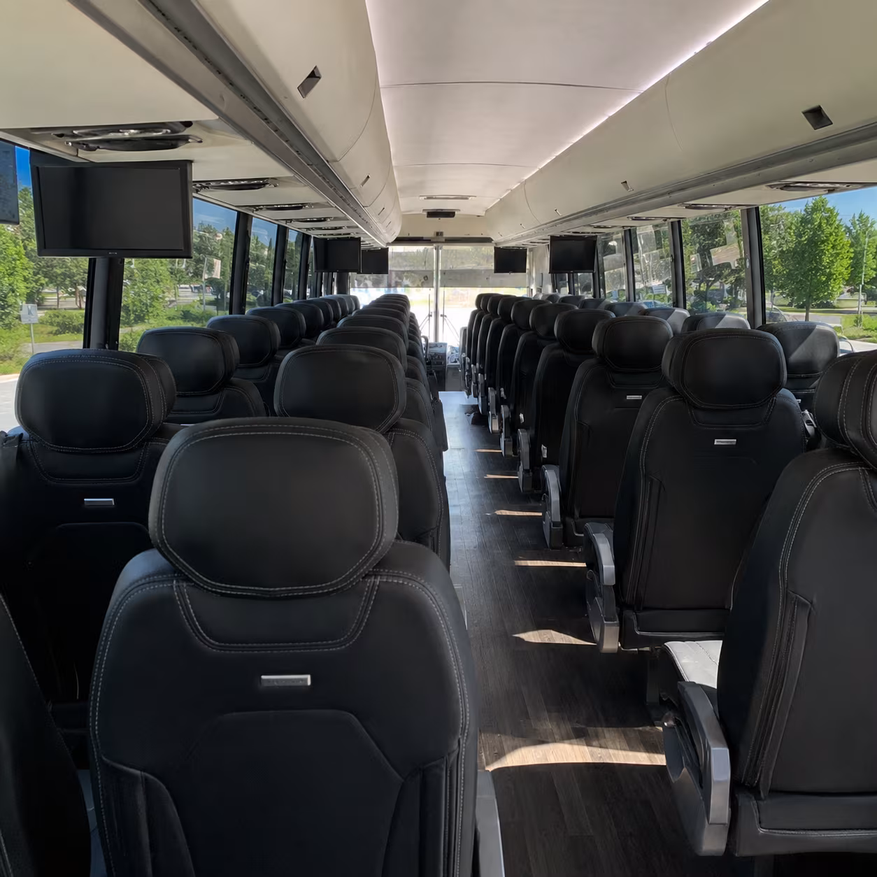 richmond charter bus rental inside