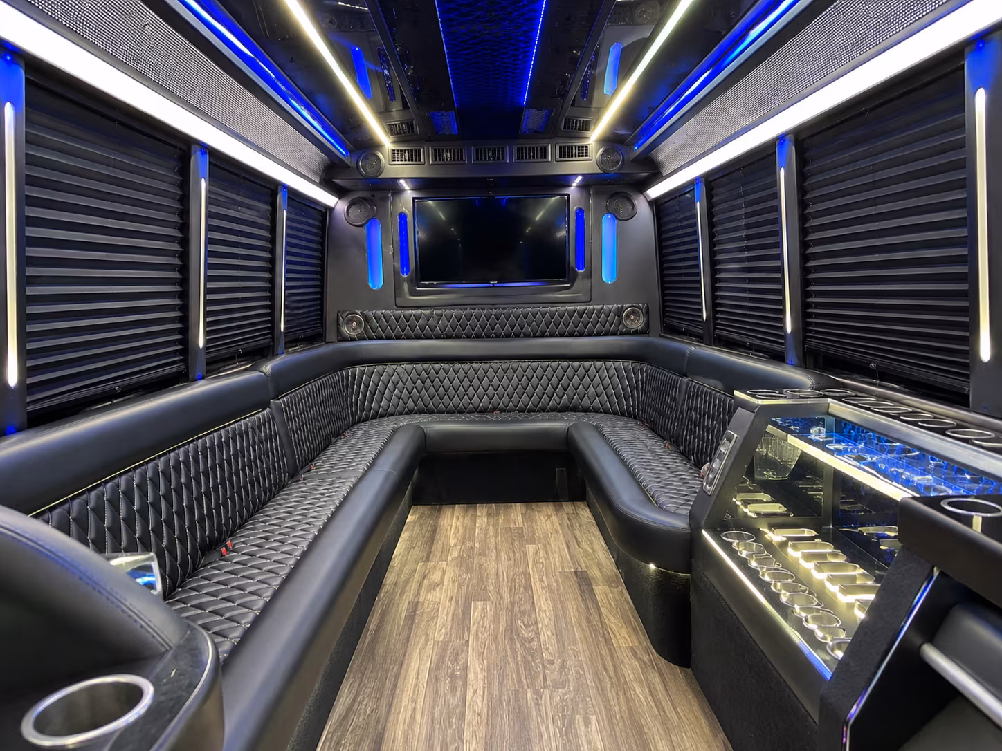 richmond wedding party bus rental