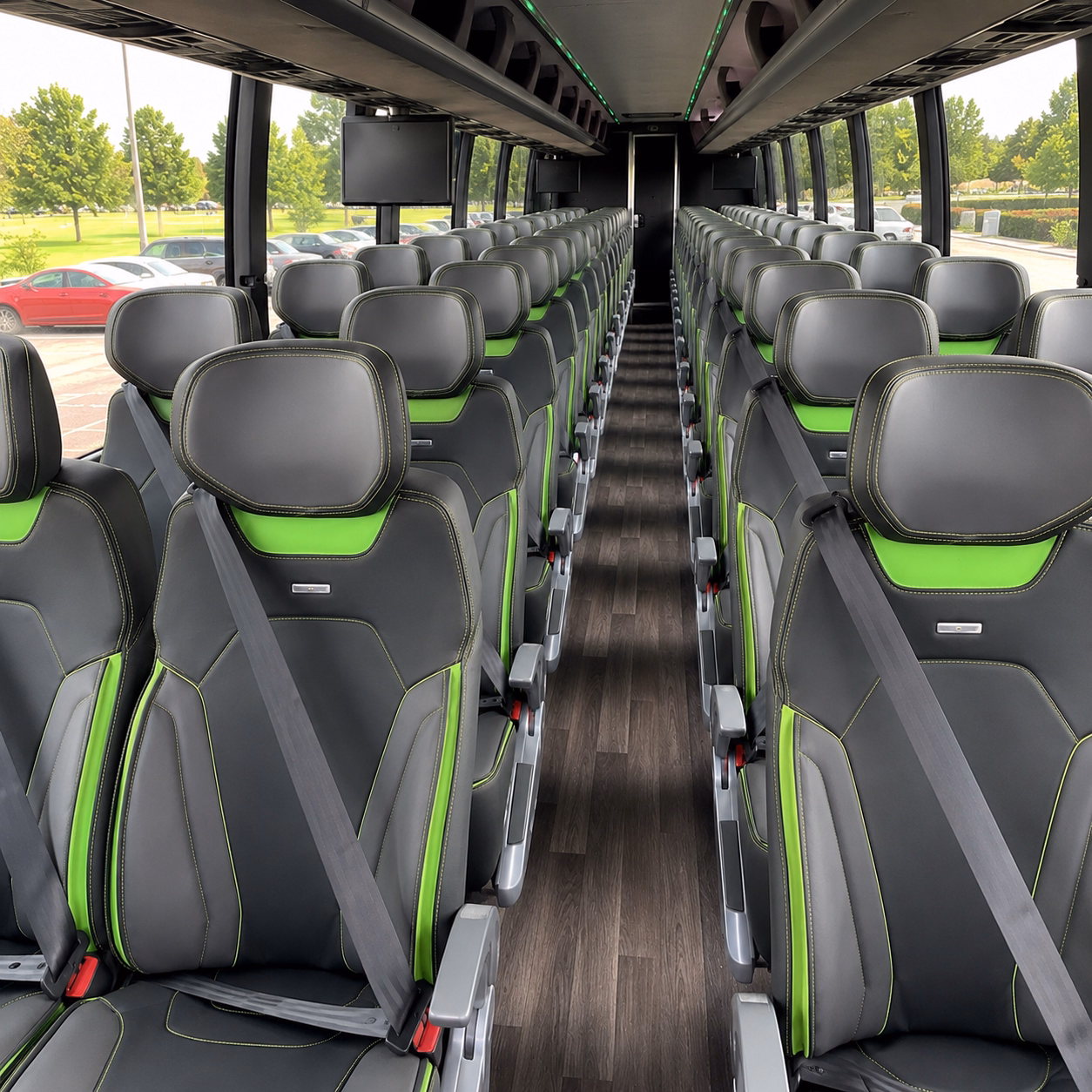 richmond wedding transportation onboard seating